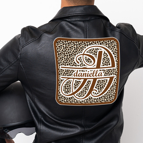 Leopard Print Custom Shape Iron On Patches - XXXL - APPROVAL