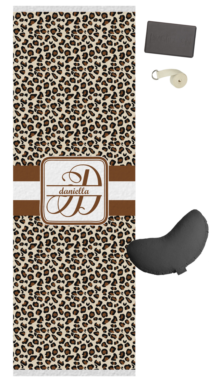 Leopard Print Yoga Mat (Personalized) YouCustomizeIt