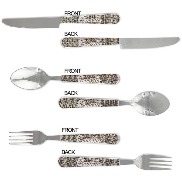 Leopard Print Cutlery Set - APPROVAL