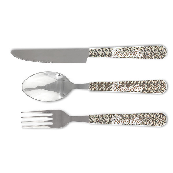 Custom Leopard Print Cutlery Set (Personalized)