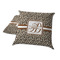 Leopard Print Decorative Pillow Case - TWO