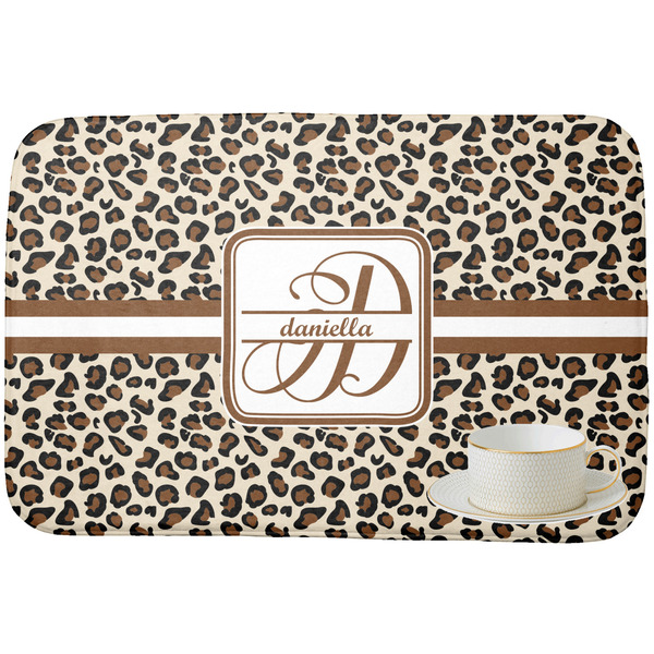 Leopard Print Dish Drying Mat