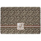 Leopard Print Dog Food Mat - Small without bowls