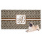 Leopard Print Dog Towel (Personalized)