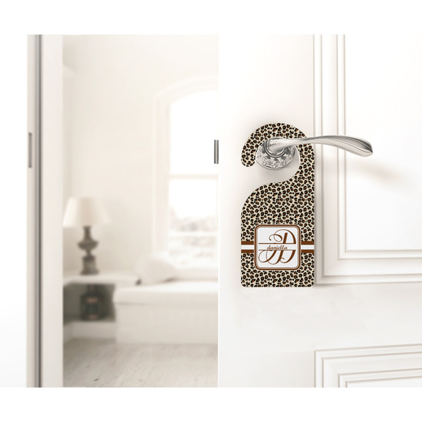Leopard Print Door Hanger - LIFESTYLE