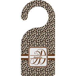 Leopard Print Door Hanger (Personalized)