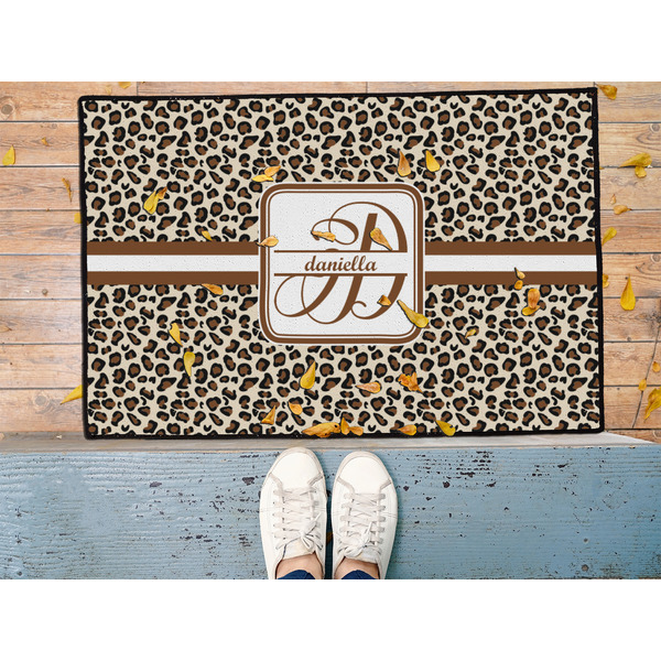 Leopard Print Door Mat - LIFESTYLE (Med)
