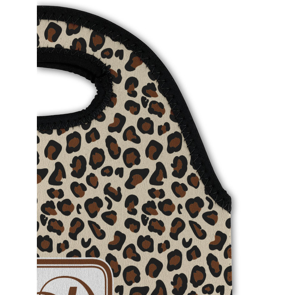 Leopard Print Double Wine Tote - Detail 1 (new)