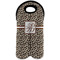 Leopard Print Double Wine Tote - Front (new)