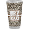 Leopard Print Pint Glass - Full Color - Front View