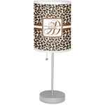 Leopard Print Lamp with Drum Shade (Personalized)