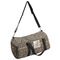 Leopard Print Duffle bag with side mesh pocket