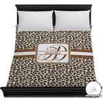 Leopard Print Duvet Cover - Full / Queen (Personalized)