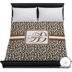 Leopard Print Duvet Cover - Full / Queen (Personalized)