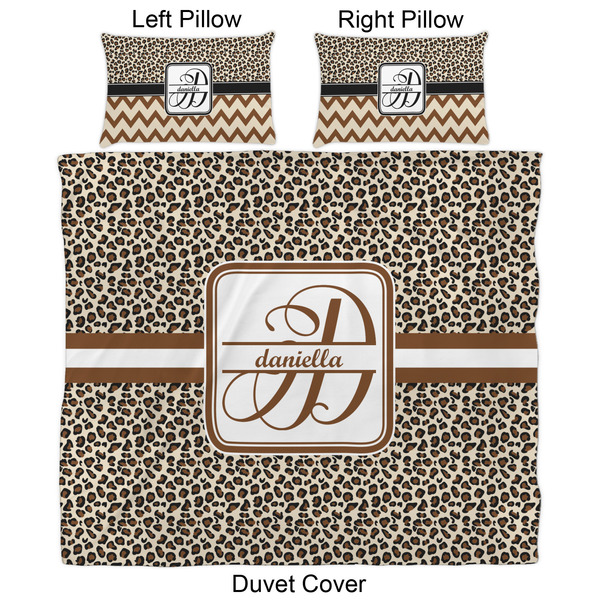 Leopard Print Duvet Cover Set - King - Approval