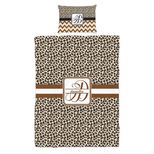 Leopard Print Duvet Cover Set - Twin - Alt Approval