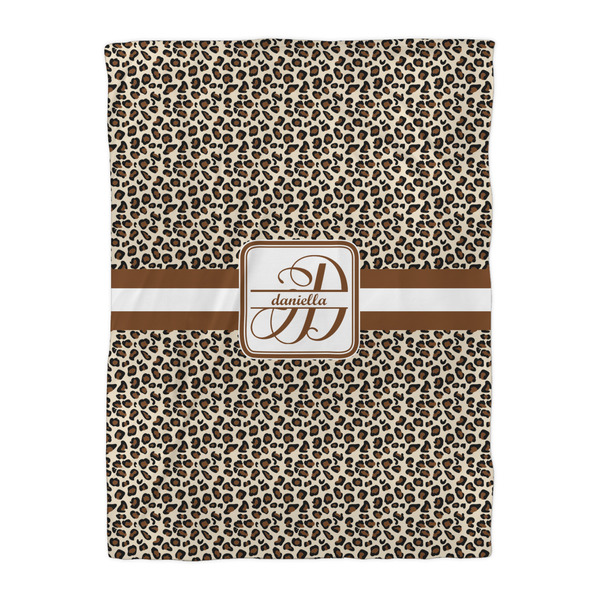 Leopard Print Duvet Cover - Twin XL - Front