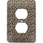 Leopard Print Electric Outlet Plate