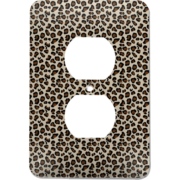Custom Leopard Print Electric Outlet Plate