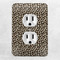Leopard Print Electric Outlet Plate - LIFESTYLE