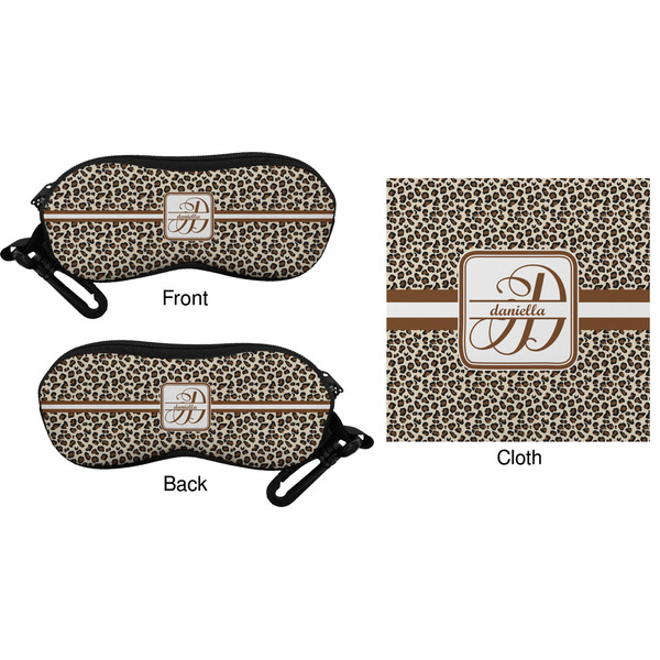 Leopard Print Eyeglass Case & Cloth (Approval)