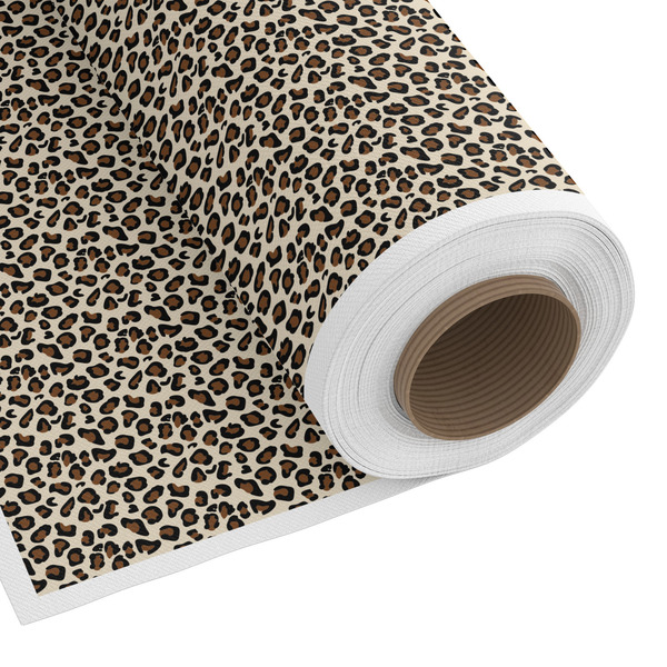 Custom Leopard Print Fabric by the Yard - Spun Polyester Poplin