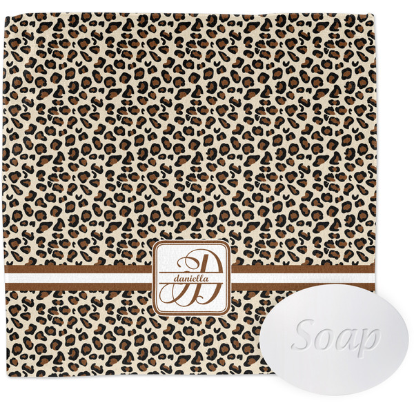 Custom Leopard Print Washcloth (Personalized)