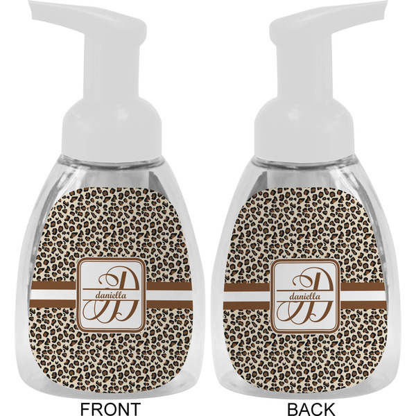 Leopard Print Foam Soap Bottle Approval - White