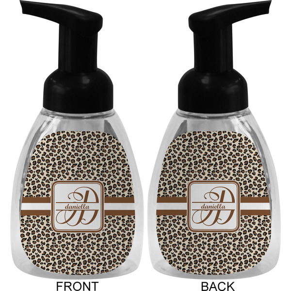 Leopard Print Foam Soap Bottle (Front & Back)