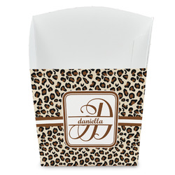 Leopard Print French Fry Favor Boxes (Personalized)
