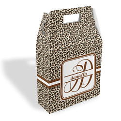 Leopard Print Gable Favor Box (Personalized)