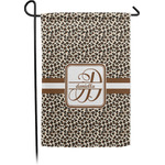Leopard Print Garden Flag (Personalized)