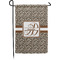 Leopard Print Small Garden Flag - Double Sided w/ Name and Initial