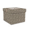 Leopard Print Gift Boxes with Lid - Canvas Wrapped - Medium - Front/Main