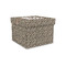 Leopard Print Gift Boxes with Lid - Canvas Wrapped - Small - Front/Main