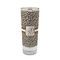 Leopard Print 2 oz Shot Glass -  Glass with Gold Rim - Single (Personalized)