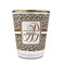 Leopard Print Glass Shot Glass - 1.5 oz - with Gold Rim - Single (Personalized)