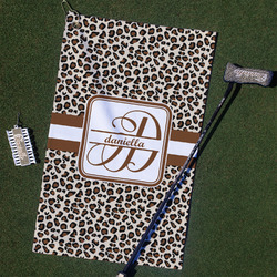 Leopard Print Golf Towel Gift Set (Personalized)