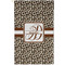 Leopard Print Golf Towel (Personalized) - APPROVAL (Small Full Print)