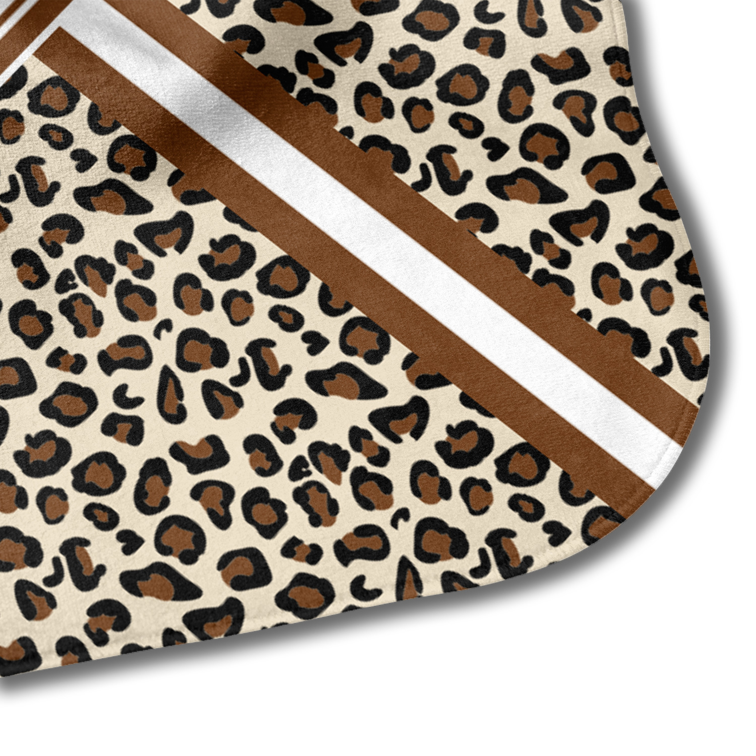 Custom Leopard Print Hooded Baby Towel (Personalized) YouCustomizeIt