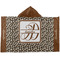 Leopard Print Kids Hooded Towel (Personalized)