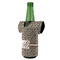 Leopard Print Jersey Bottle Cooler - ANGLE (on bottle)