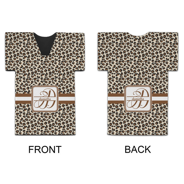 Leopard Print Jersey Bottle Cooler - APPROVAL