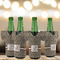 Leopard Print Jersey Bottle Cooler - Set of 4 - LIFESTYLE