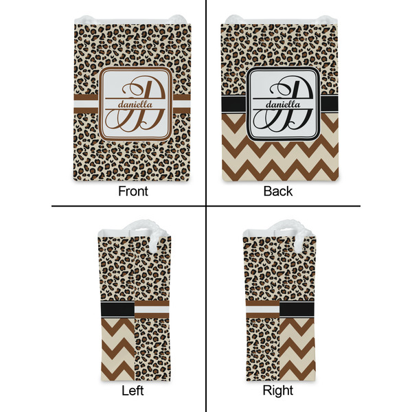 Leopard Print Jewelry Gift Bag - Matte - Approval