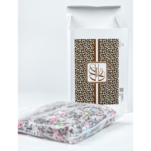 Leopard Print Jigsaw Puzzle 1014 Piece - Box