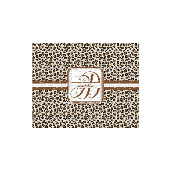 Custom Leopard Print 110 pc Jigsaw Puzzle (Personalized)