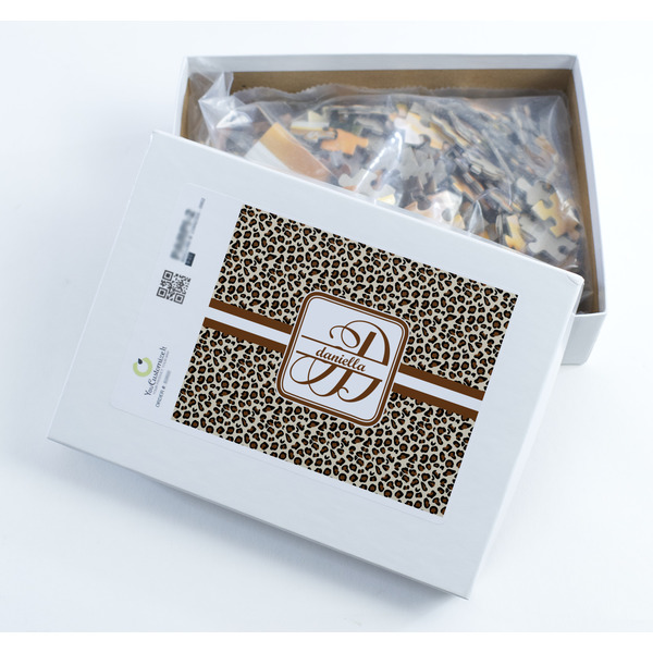 Leopard Print Jigsaw Puzzle 252 Piece - Box