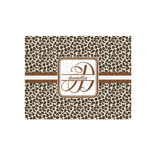 Custom Leopard Print 252 pc Jigsaw Puzzle (Personalized)