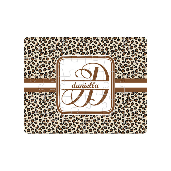 Custom Leopard Print Jigsaw Puzzles (Personalized)